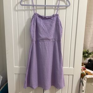 Purple Short Dress